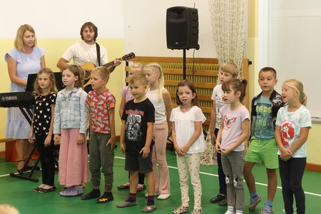 SPREJEM PRVOŠOLČKOV BEGUNJE 10 FOTO LJUBO VUKELIČ